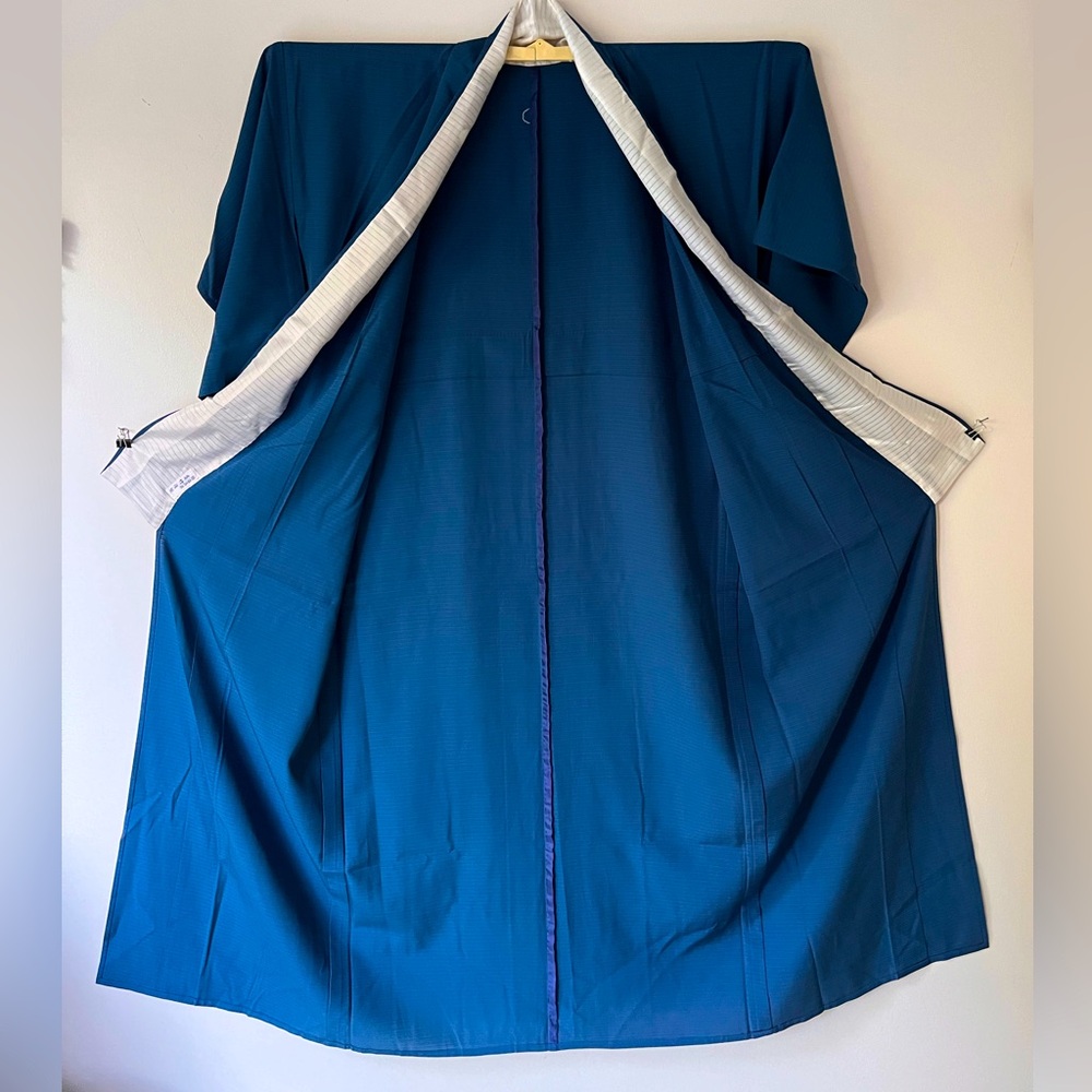 Vintage silk summer kimono (gorgeous texture)